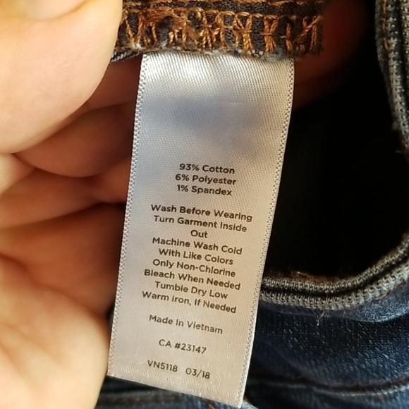 Talbots Flawless Highrise Barley Boot Cut Jeans - Picture 6 of 11